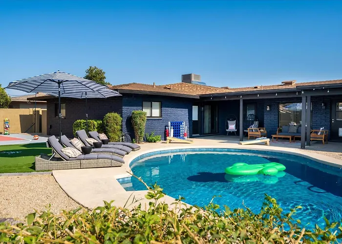 Basketball Court Heated Pool Mini Golf &