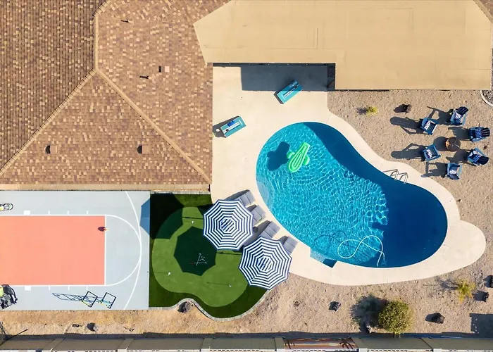 Basketball Court Heated Pool Mini Golf & *