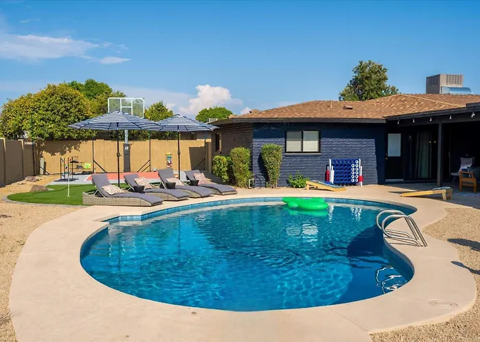 Basketball Court Heated Pool Mini Golf & *